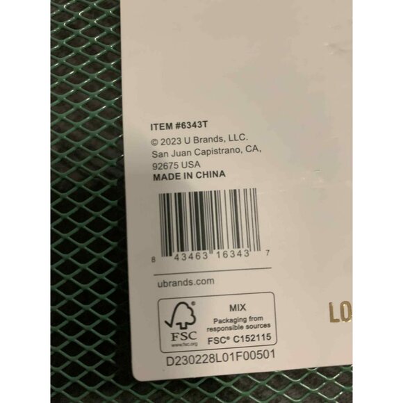 U Brands Mesh Locker Shelf Sage Green Size 12" - Picture 2 of 3